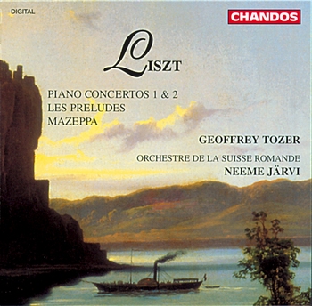 Liszt - Piano Concertos 1 & 2, Les Préludes, Mazeppa. Geoffrey Tozer, Orchestre de la Suisse Romande, Neeme Järvi